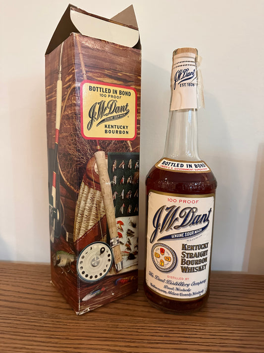 J.W. Dant Gethsemane Distilled Spring 1959 Bottled Fall 1964 DSP-47 Bottled in Bond 100 Proof