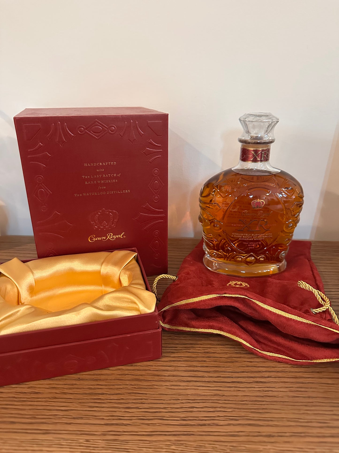 Crown Royal Extra Rare Red Waterloo XR Canadian Whisky 750ml