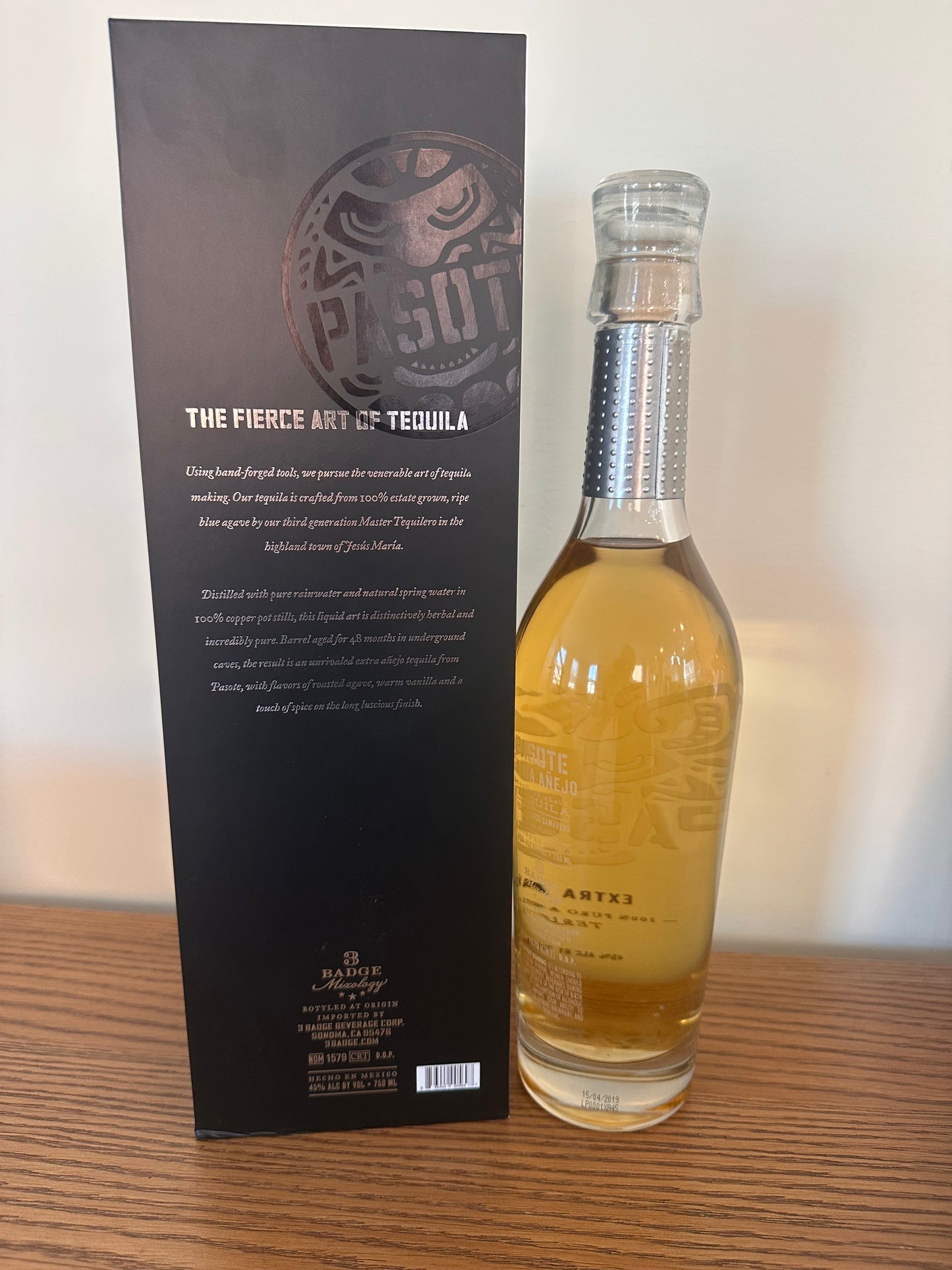 Pasote Extra Anejo Tequila 750ml (2019)