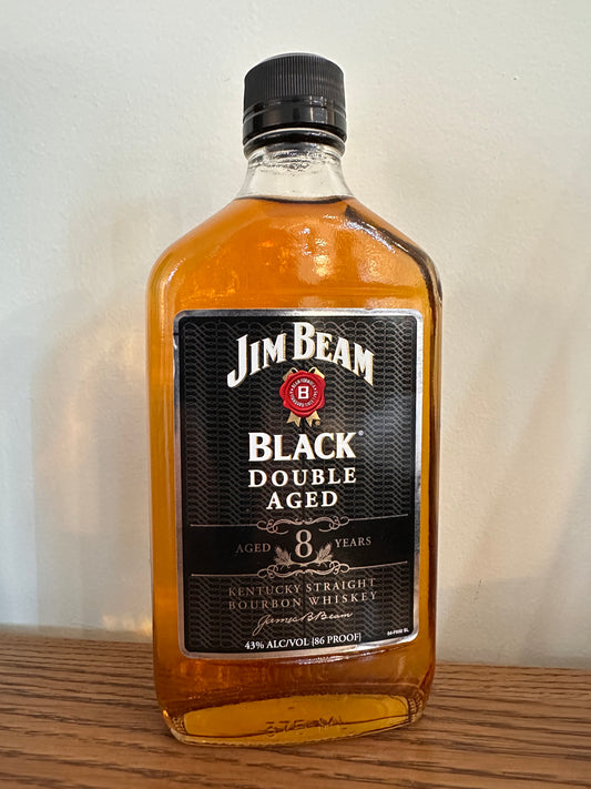 Jim Beam Black Doubled Aged 8 Year Old Bourbon Whiskey 375ml