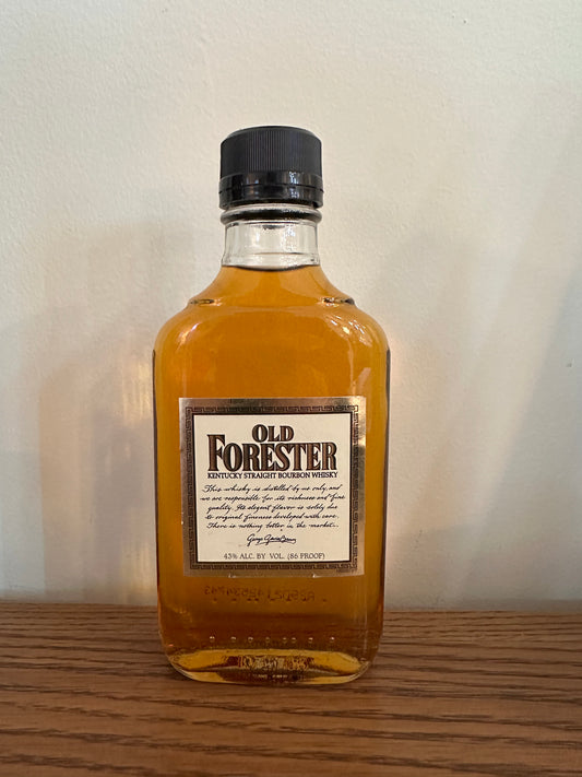 Old Forester 86 Proof White Square Label 2002 200ml
