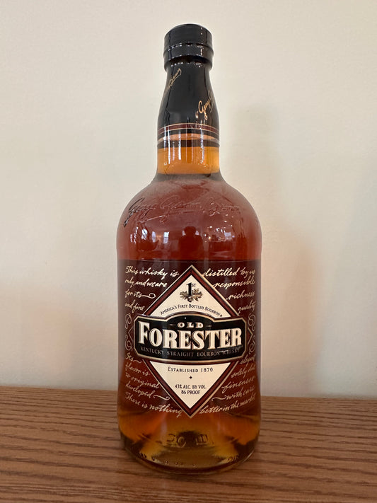 Old Forester 86 Proof Red Band Diamond Label 2010 750ml