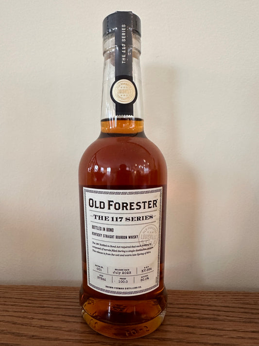 Old Forester The 117 Series Bottled in Bond Batch 1 375ML