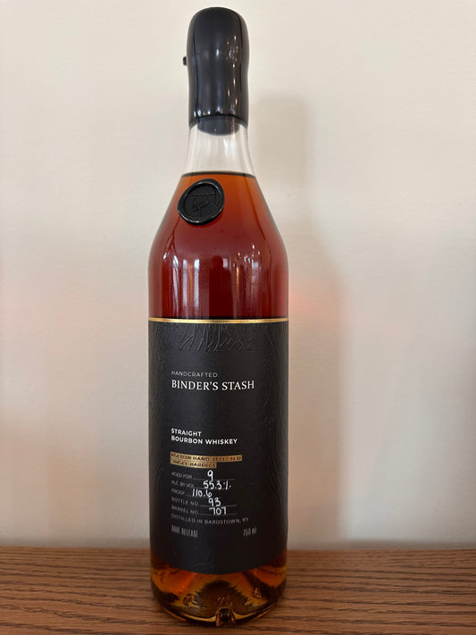 Binder's Stash Bourbon Bonanza 2025 9 Year Old Bourbon Whiskey 750ml