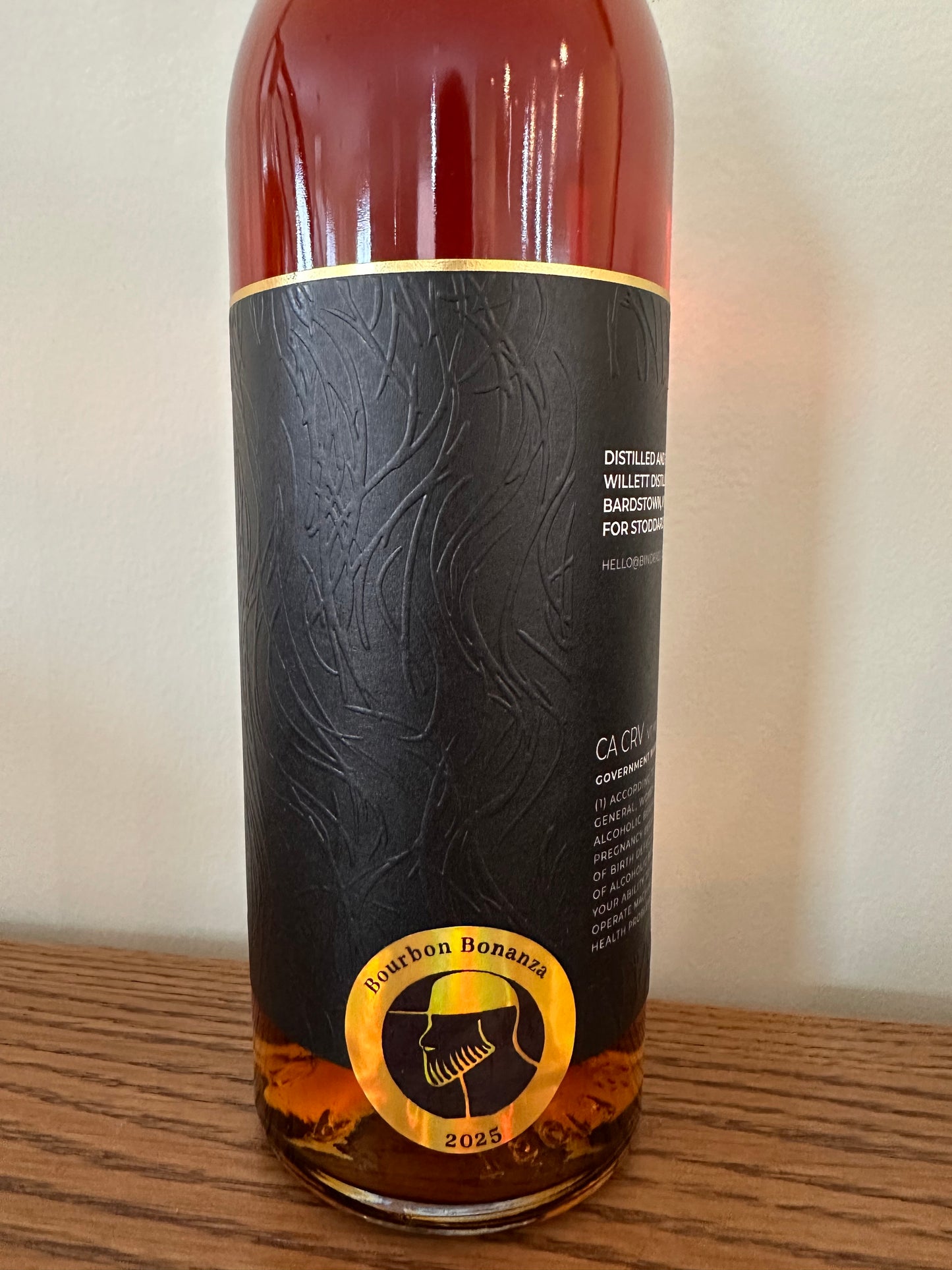 Binder's Stash Bourbon Bonanza 2025 9 Year Old Bourbon Whiskey 750ml