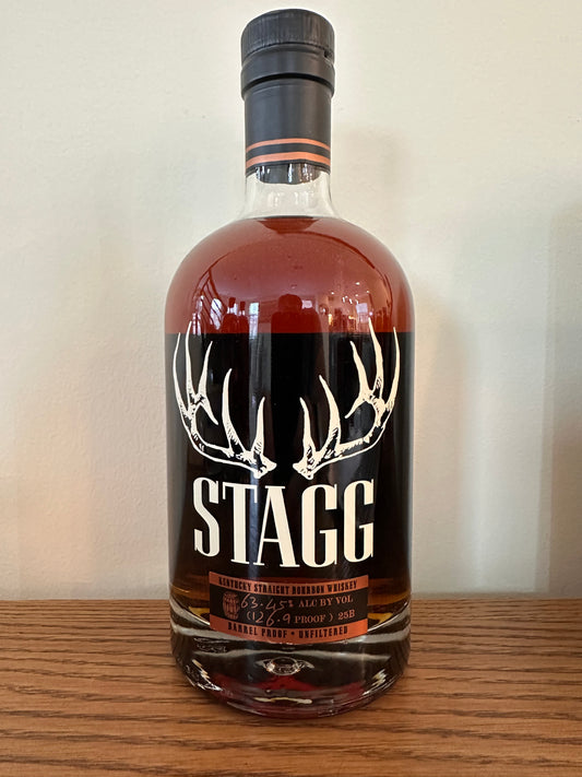 Stagg Kentucky Straight Bourbon Whiskey Batch 25B 126.9 Proof 750mL