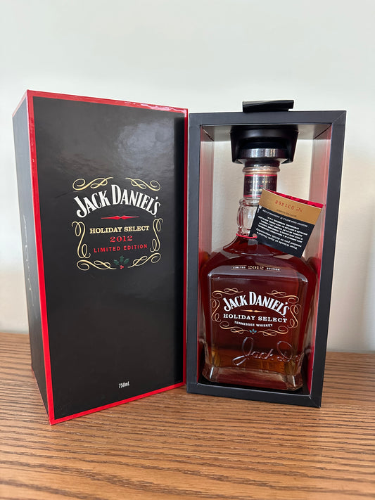2012 Jack Daniel's Holiday Select Vintage Limited Edition Tennessee Whiskey 750ml