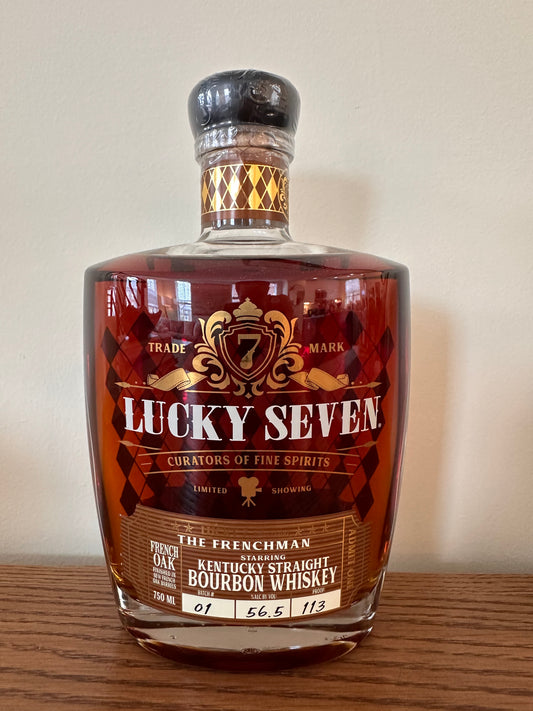 Lucky Seven The Frenchman Bourbon Whiskey (750 ml)