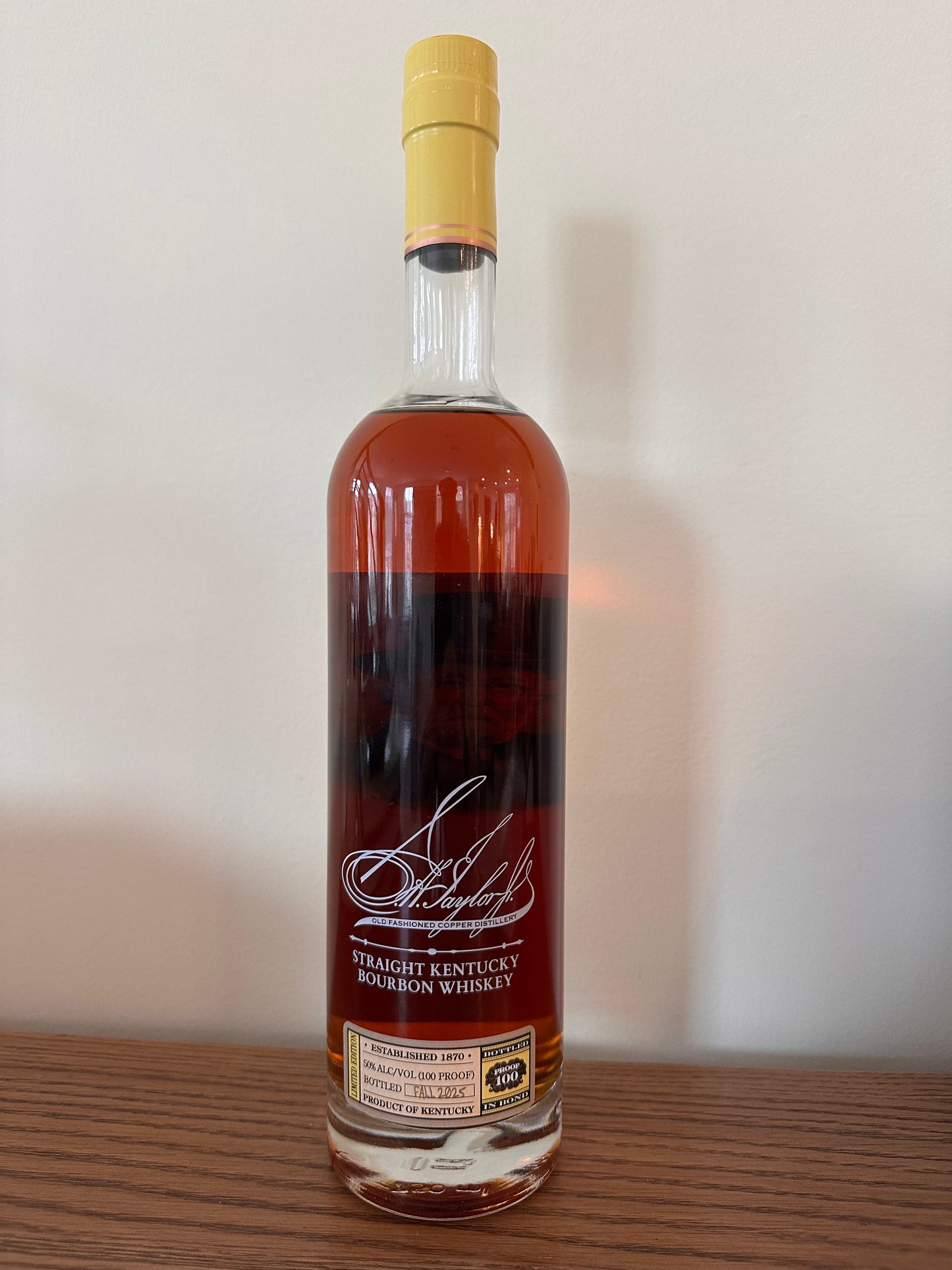 Colonel E.H. Taylor Bottled-In-Bond Straight Bourbon 2025
