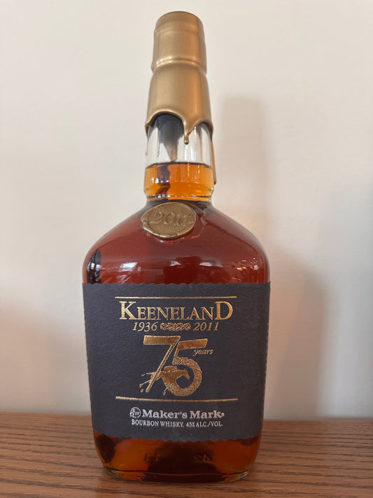 2011 Maker's Mark Keeneland 75th Anniversary Kentucky Straight Bourbon Whisky 1Lt
