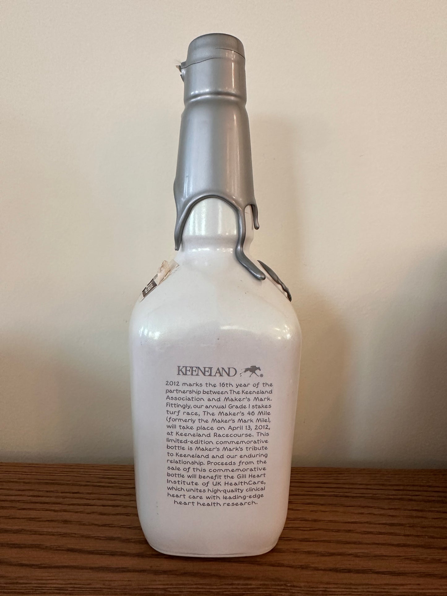 2012 Maker's Mark Tim Couch Keeneland Kentucky Straight Bourbon Whisky 1Lt