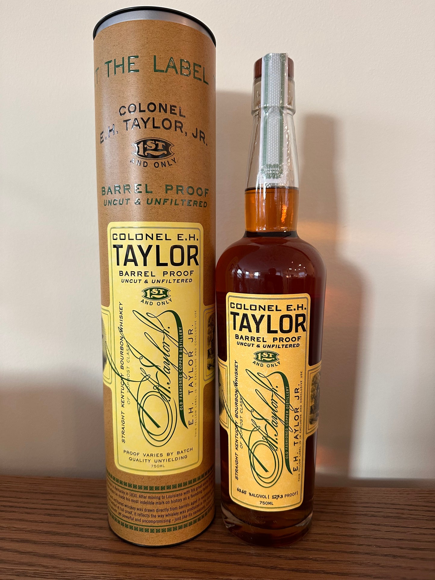 Colonel E.H. Taylor Barrel Proof Batch 16 Uncut & Unfiltered Kentucky Straight Bourbon Whiskey 750ml
