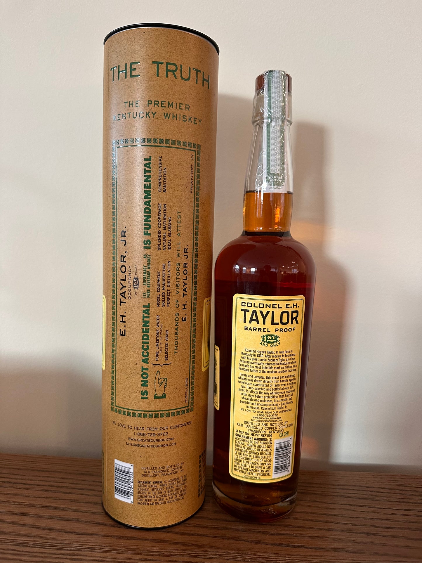 Colonel E.H. Taylor Barrel Proof Batch 16 Uncut & Unfiltered Kentucky Straight Bourbon Whiskey 750ml