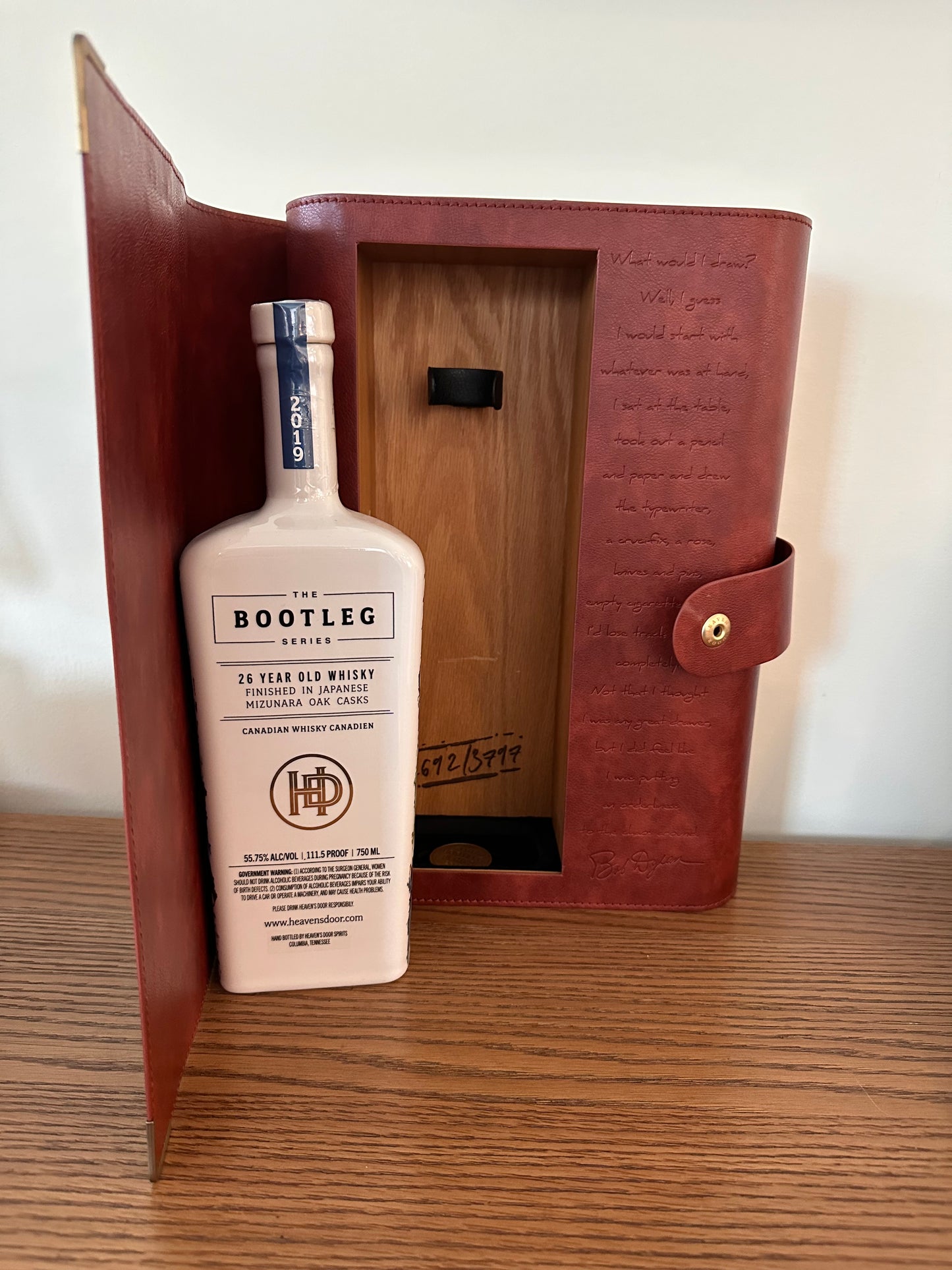 Heaven's Door The Bootleg Series Volume 1 Mizunara Oak Finish 26 Year Old Rye Whiskey 750ml