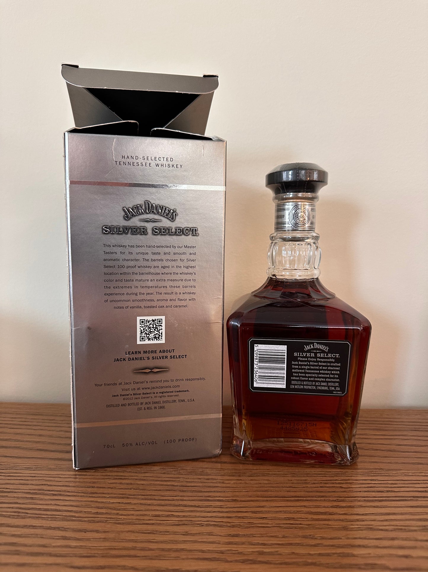 Jack Daniel's Silver Select Single Barrel Tennessee Whiskey 700ml