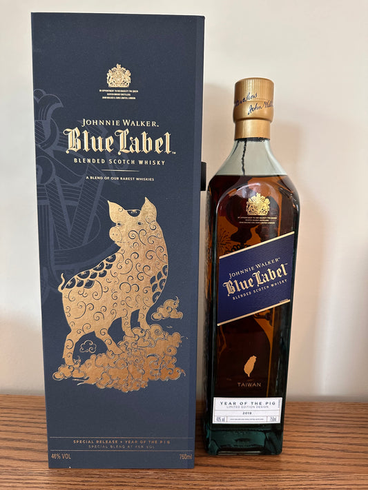 Johnnie Walker Blue Label Limited Edition Year of the Pig Blended Scotch Whisky 750ml