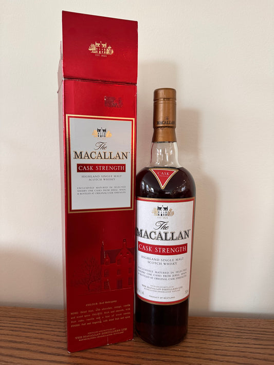 Macallan Cask Strength Scotch Whisky 116.8 Proof - 2000's Vintage