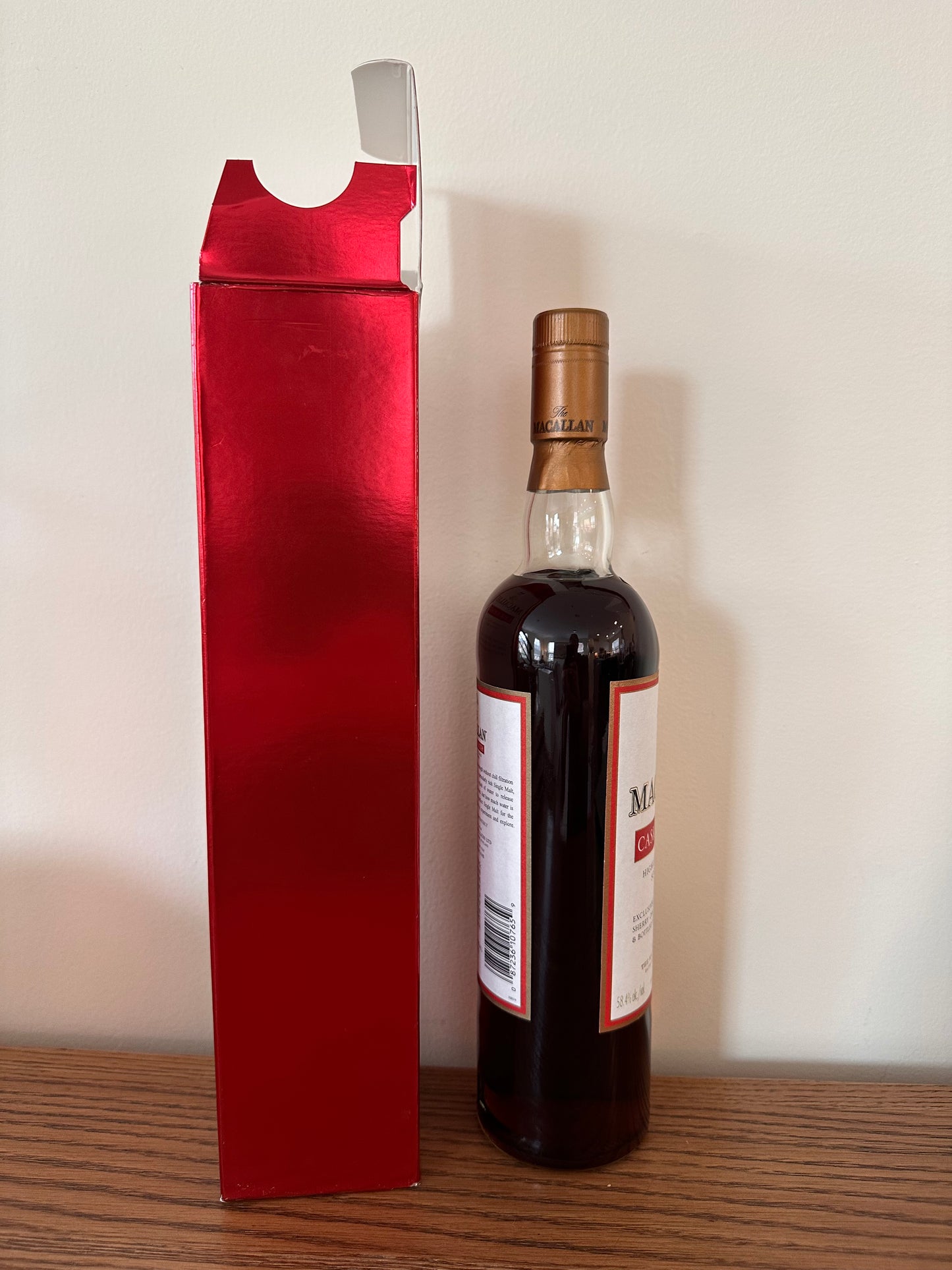 Macallan Cask Strength Scotch Whisky 116.8 Proof - 2000's Vintage