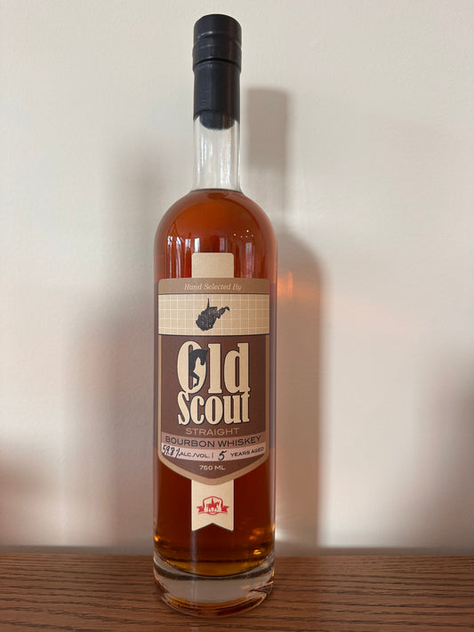Smooth Ambler Old Scout Straight Bourbon West Virginia 5 Year 119.6 Proof 750ml