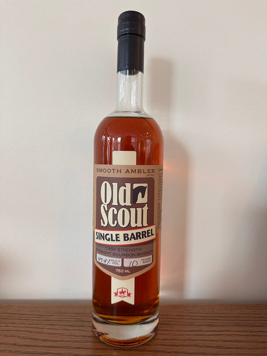 2016 Smooth Ambler - 10 year Old Scout Single Barrel Bourbon Whiskey 750ml 47.4% ABV