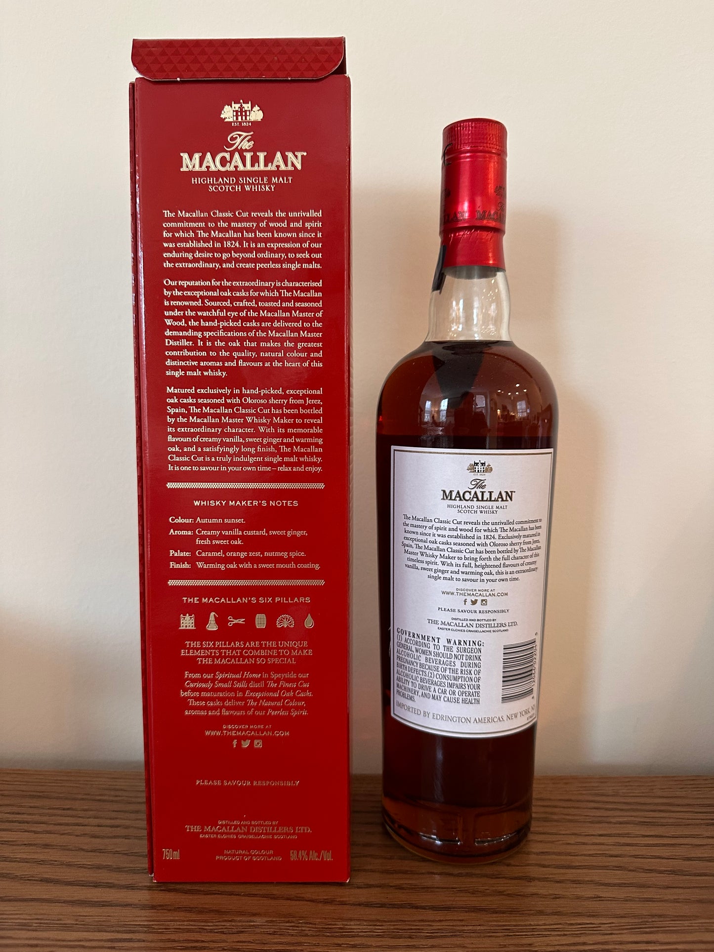 The Macallan Classic Cut 2017 Limited Edition Single Malt Scotch Whisky 750ml