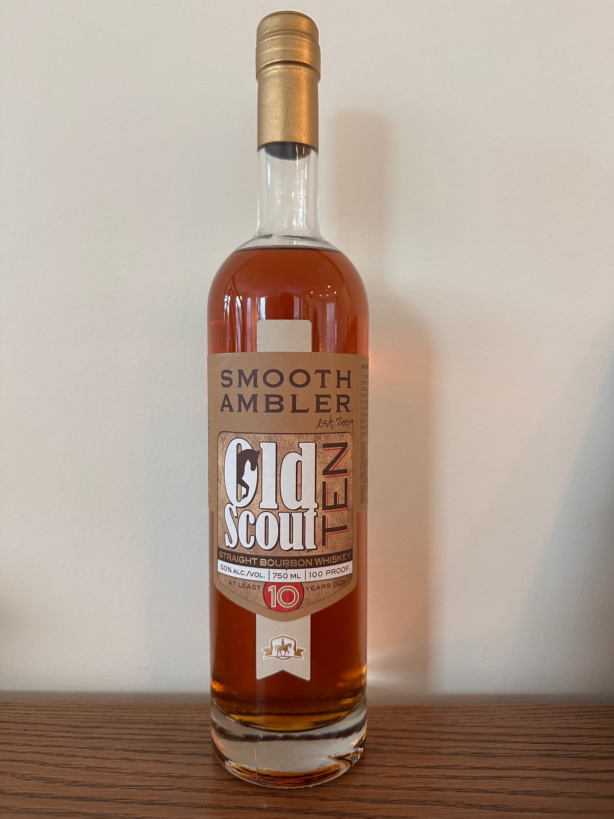 Smooth Ambler Old Scout Ten 10 Year Old Straight Bourbon Whiskey