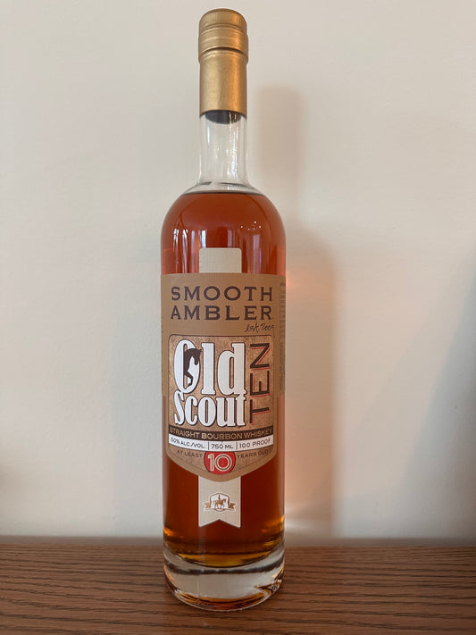 Smooth Ambler Old Scout Ten 10 Year Old Straight Bourbon Whiskey