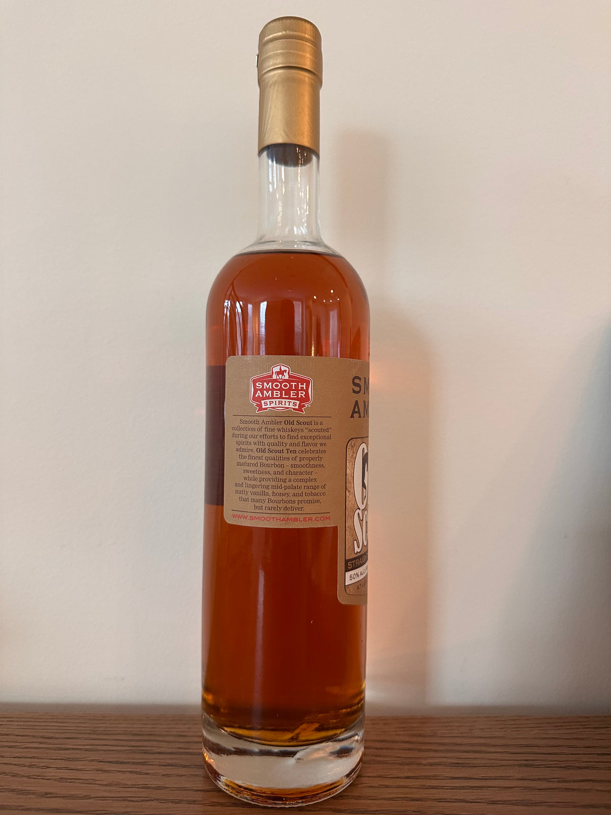 Smooth Ambler Old Scout Ten 10 Year Old Straight Bourbon Whiskey