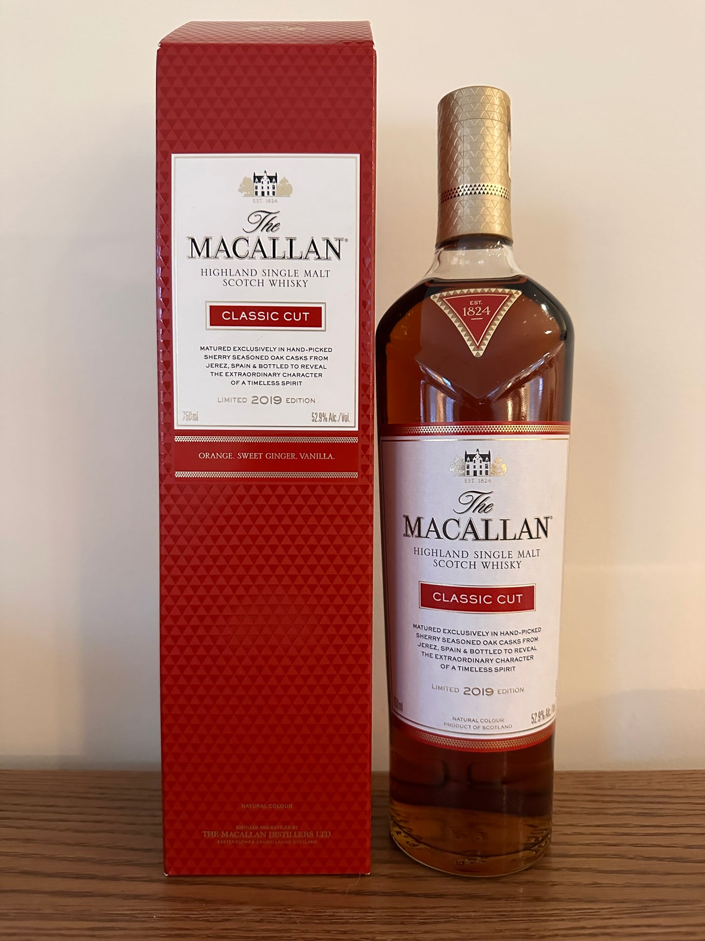 The Macallan Classic Cut 2019 Limited Edition Single Malt Scotch Whisky 750ml