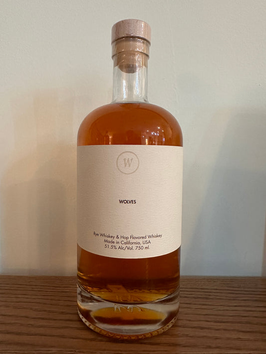Wolves Blend Rye Whiskey & Hop Flavored Whiskey 750ml
