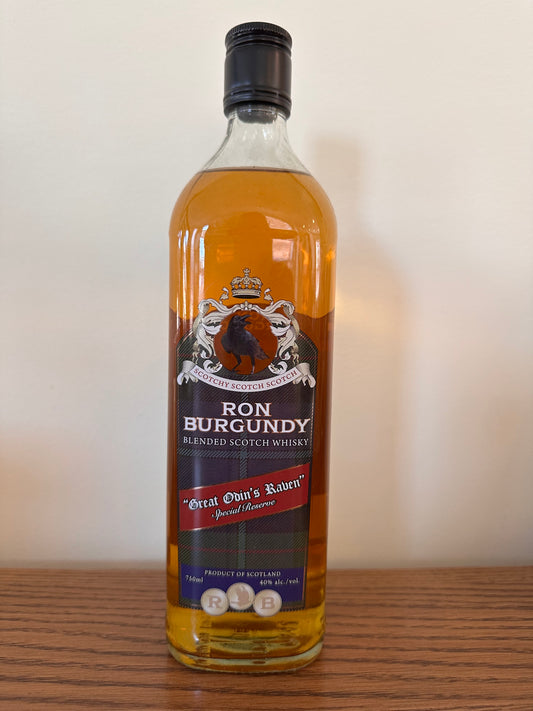 Ron Burgundy Great Odin's Raven Special Reserve Scotch Whisky 750ml