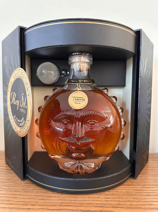Rey Sol 20th Anniversary 10 Years Aged Single Barrel Extra Anejo Tequila Selected by Trevor's 750ml