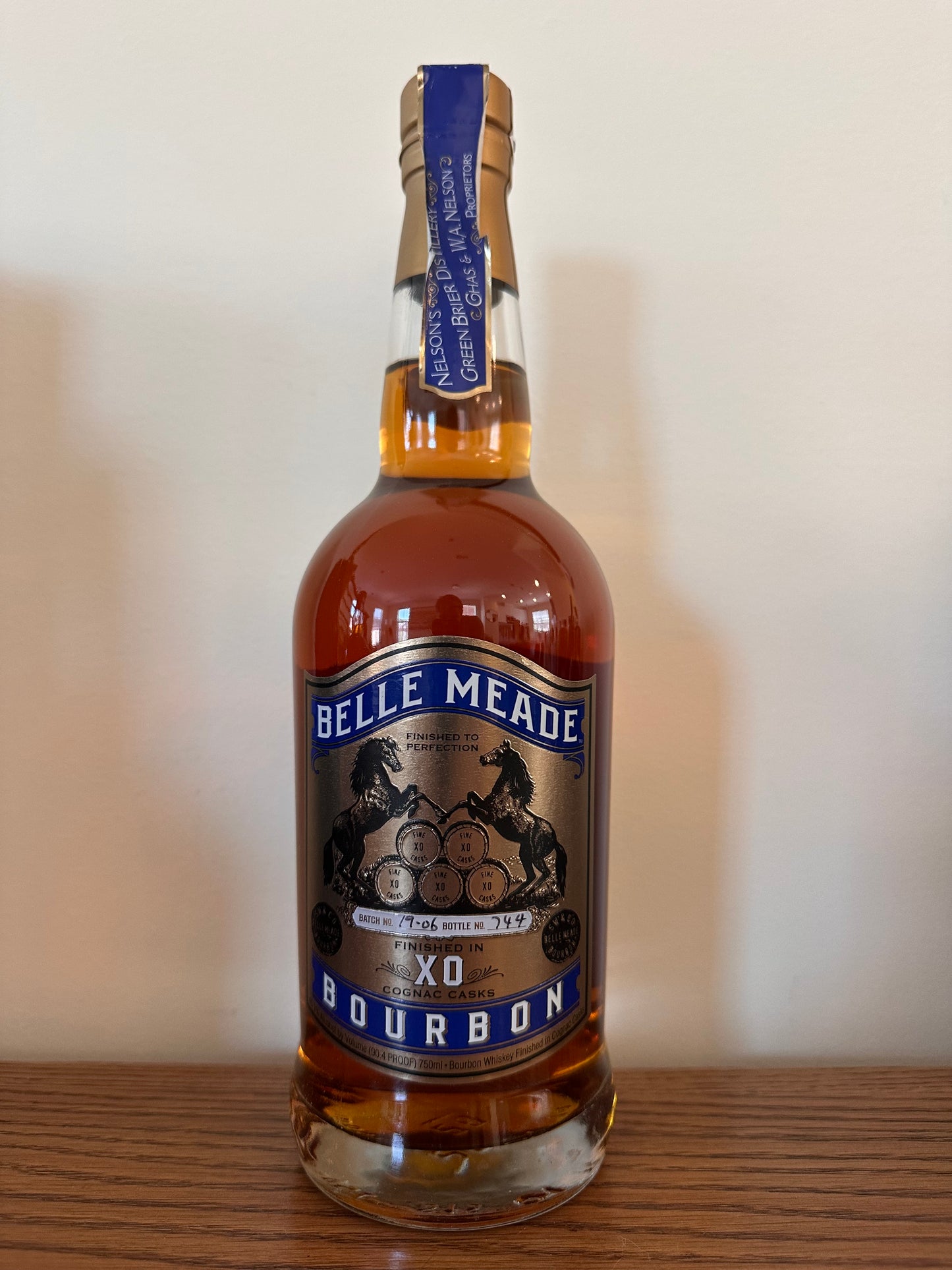 Belle Meade XO Cognac Cask Finish Bourbon Whiskey 750ml