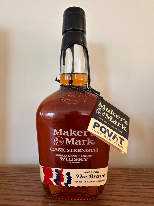 Maker's Mark Cask Strength Bourbon 'Made For The Brave' Limited Edition 750mL