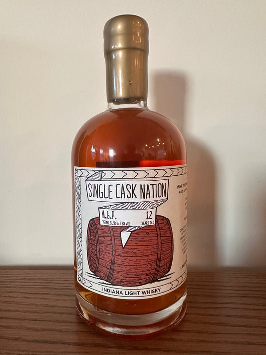 Single Cask Nation MGP 12 Year (Batch 2) 12 Year 750ml