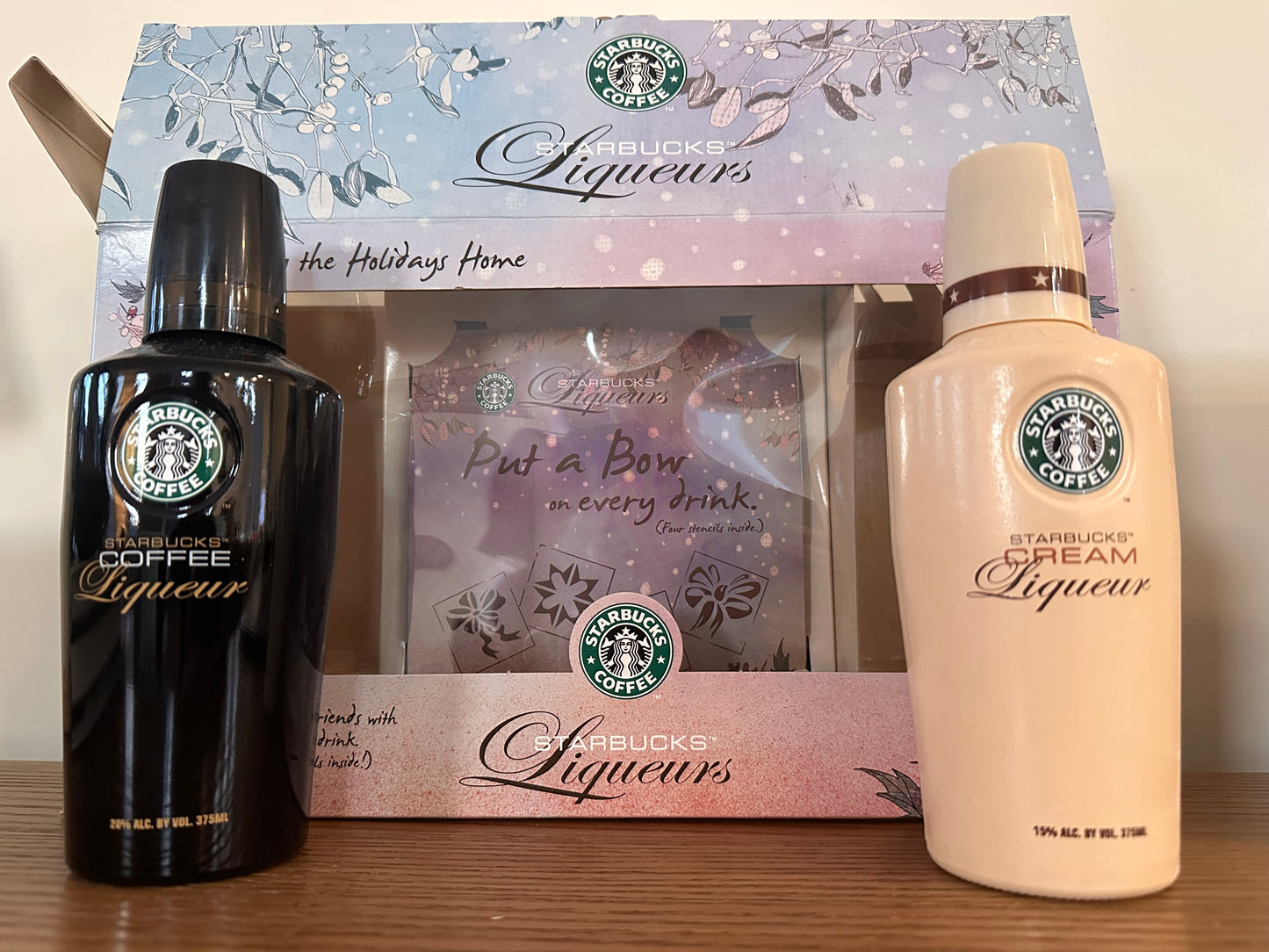 Starbucks Coffee Liqueur 375ml & Cream Liquer 375ml Gift Box