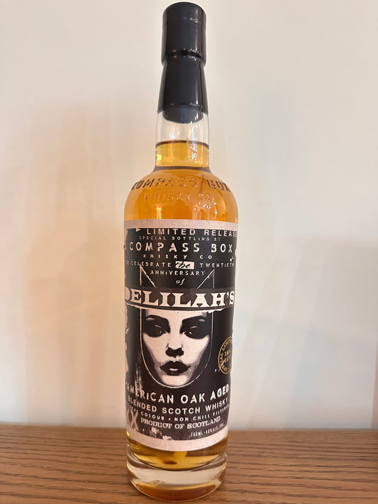 2013 Compass Box Delilah’s Edition 20th Anniversary 750ml