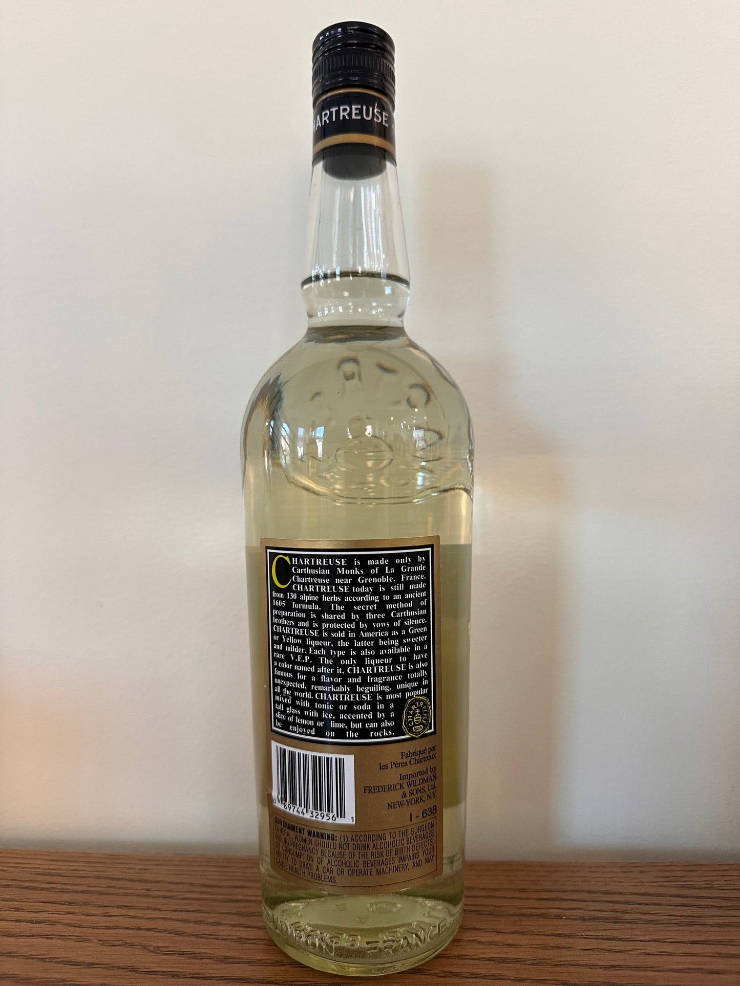 2006 Chartreuse Yellow Liqueur 750 mL