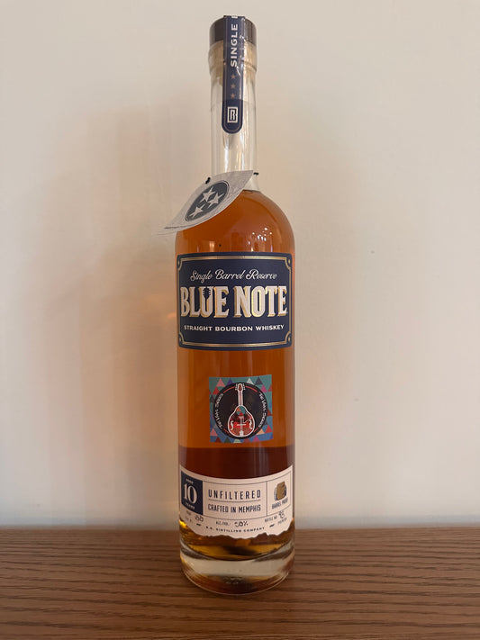 Blue Note Vinyl Series 10 Year Old Single Barrel Reserve Straight Bourbon Whiskey 750ml