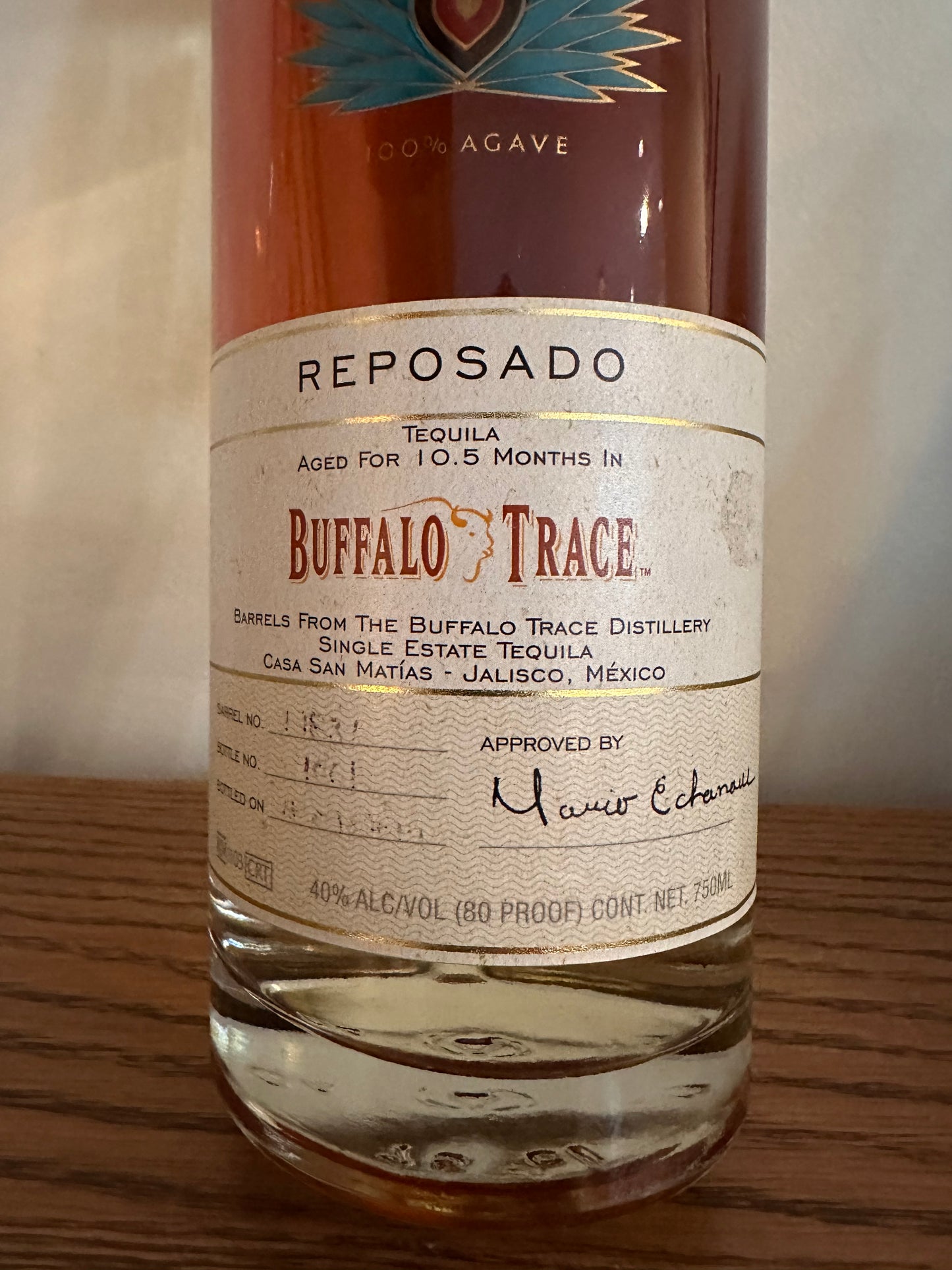 2014 Corazon Expresiones Buffalo Trace Reposado Tequila 750ml