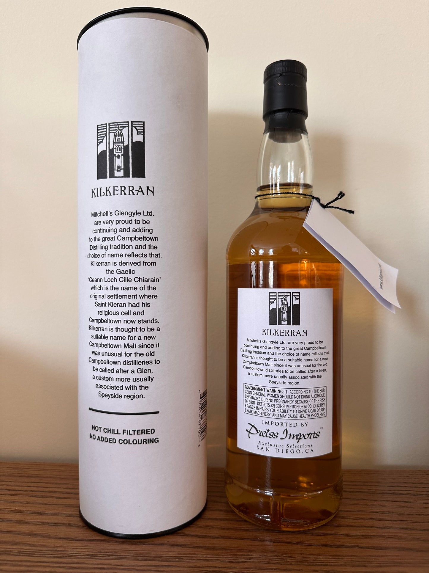 2004 Kilkerran Work In Progress #1 Single Malt Scotch Whisky 750ml