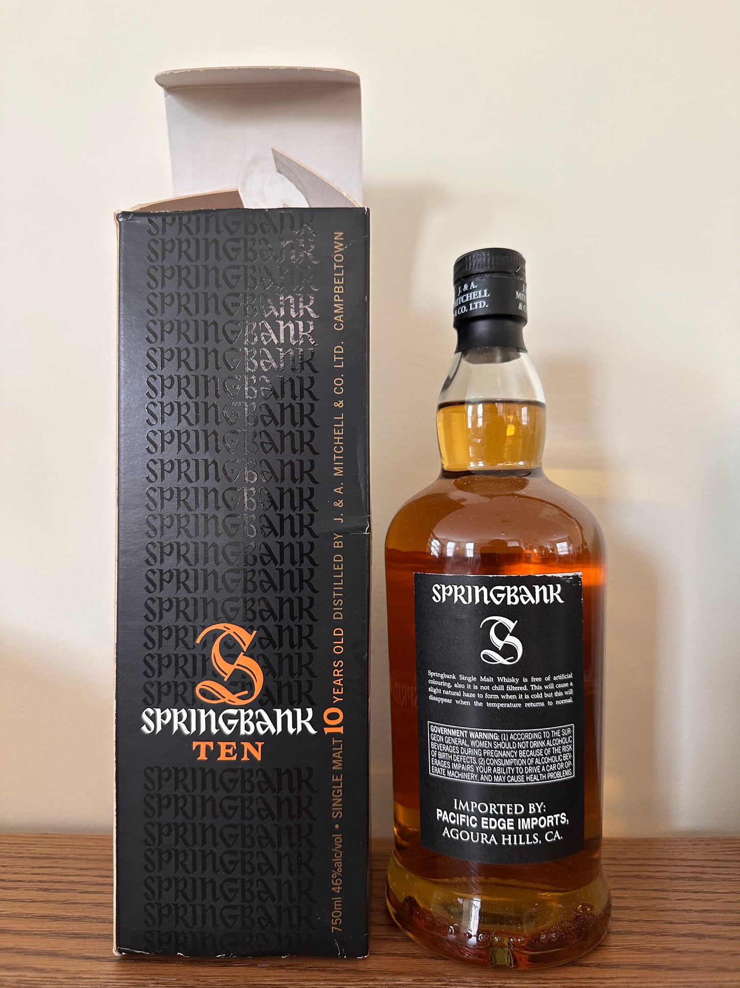 2013 Springbank 10 Year Old Single Malt Scotch 750ml