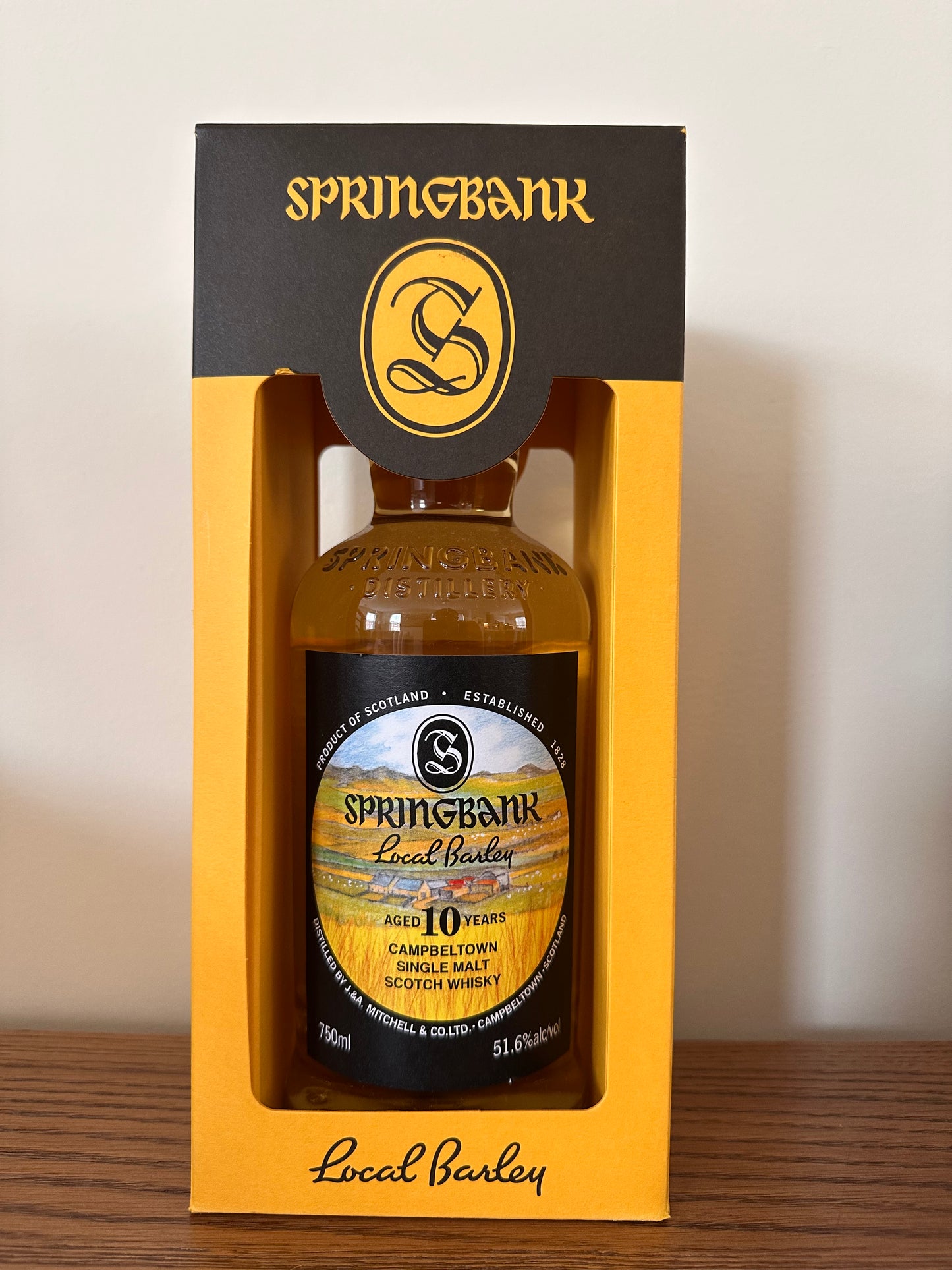 2021 Springbank Local Barley 10 Year Old Single Malt Scotch Whisky 750ml