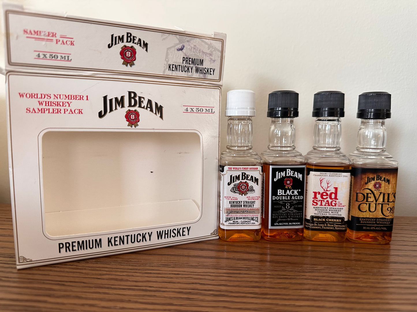 Jim Beam Sampler Pack 50ml