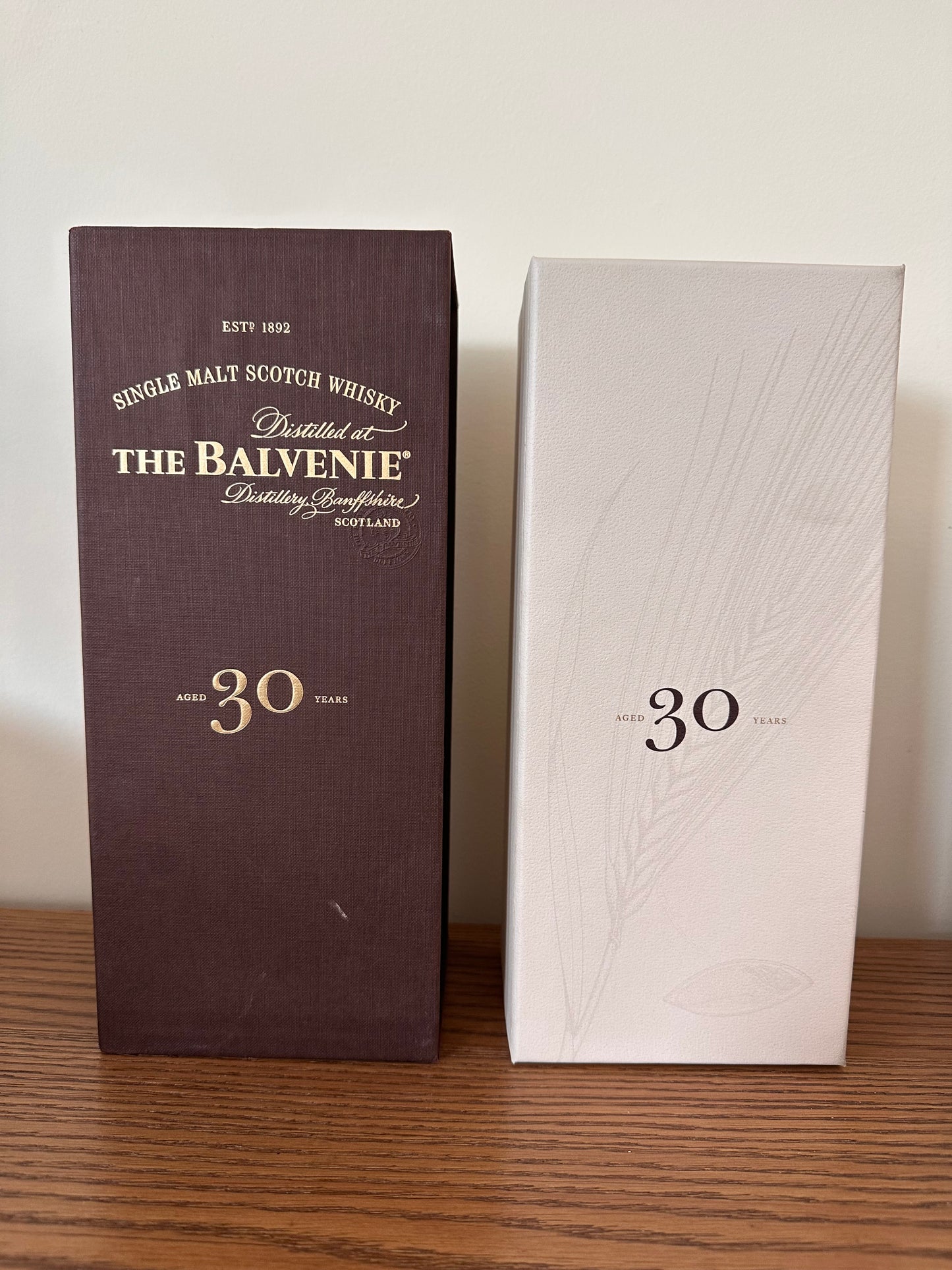 Balvenie Thirty 30 Year Old Single Malt Scotch Whisky (Brown Box) 750ml