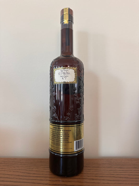 Smoke Wagon Batch N. 27 Uncut Unfiltered Straight Bourbon Whiskey 750ml