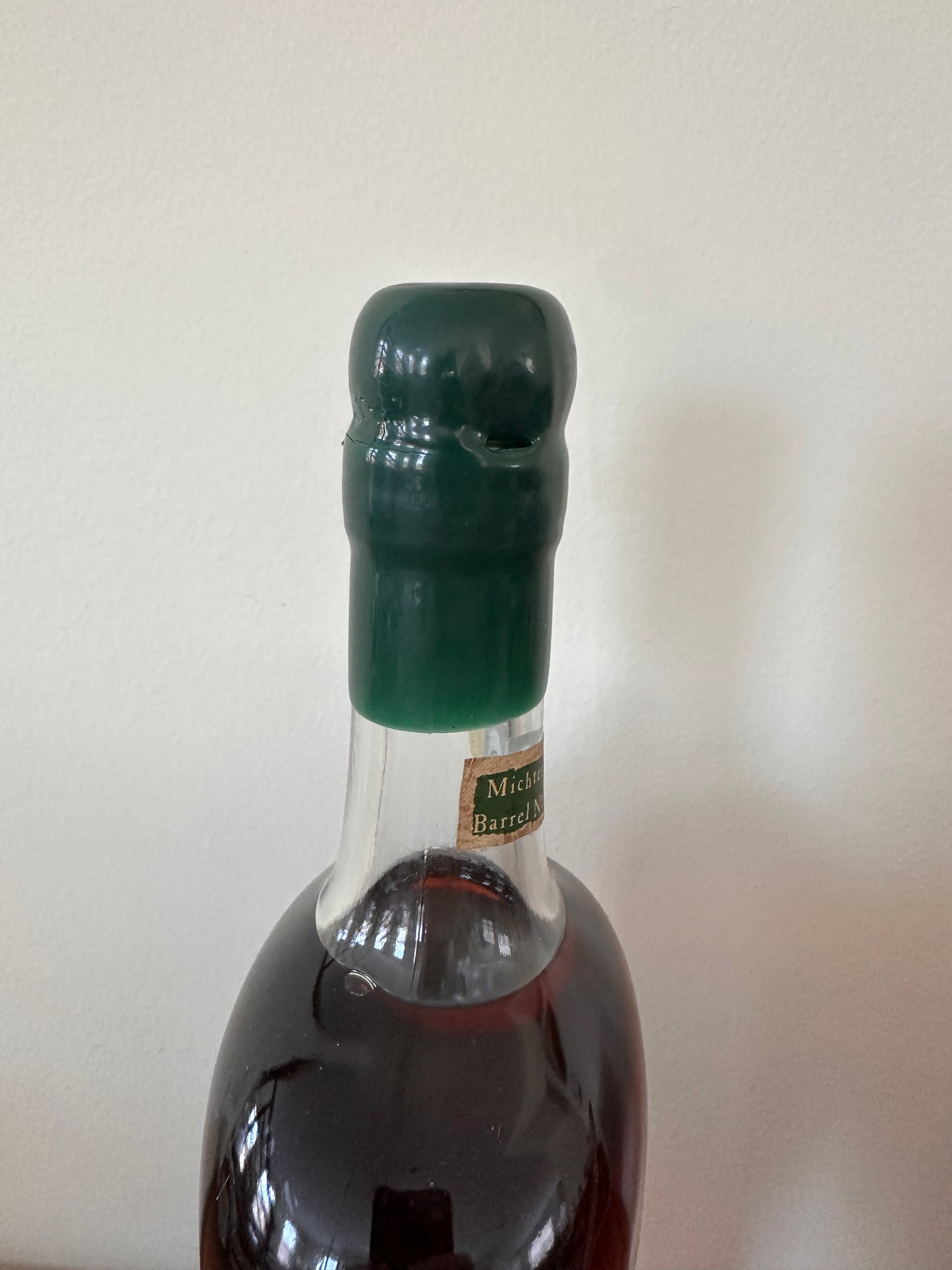 2007 Michter's 10 Year Old Single Barrel Rye Whiskey 750ml