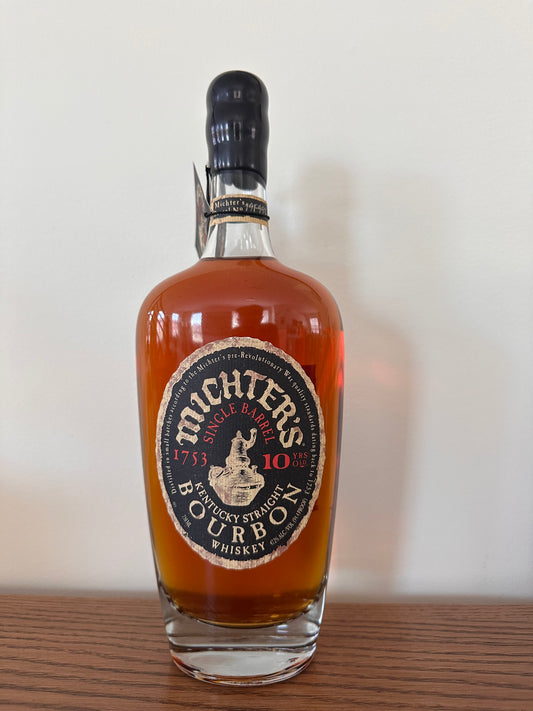 2019 Michter's 10 Year Old Single Barrel Bourbon Whiskey 750ml