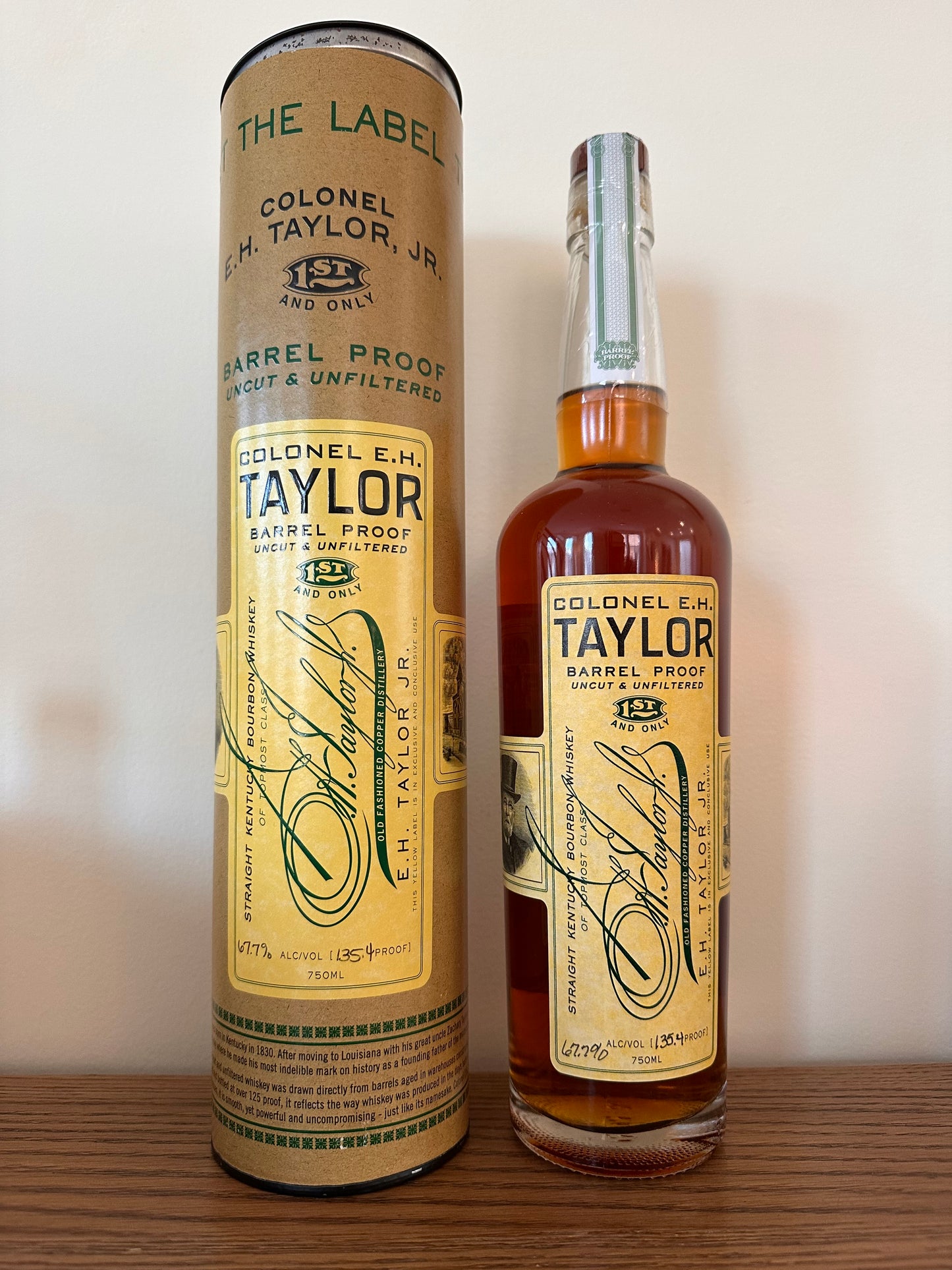 Colonel E.H. Taylor Barrel Proof Batch 2 Uncut & Unfiltered Kentucky Straight Bourbon Whiskey 750ml