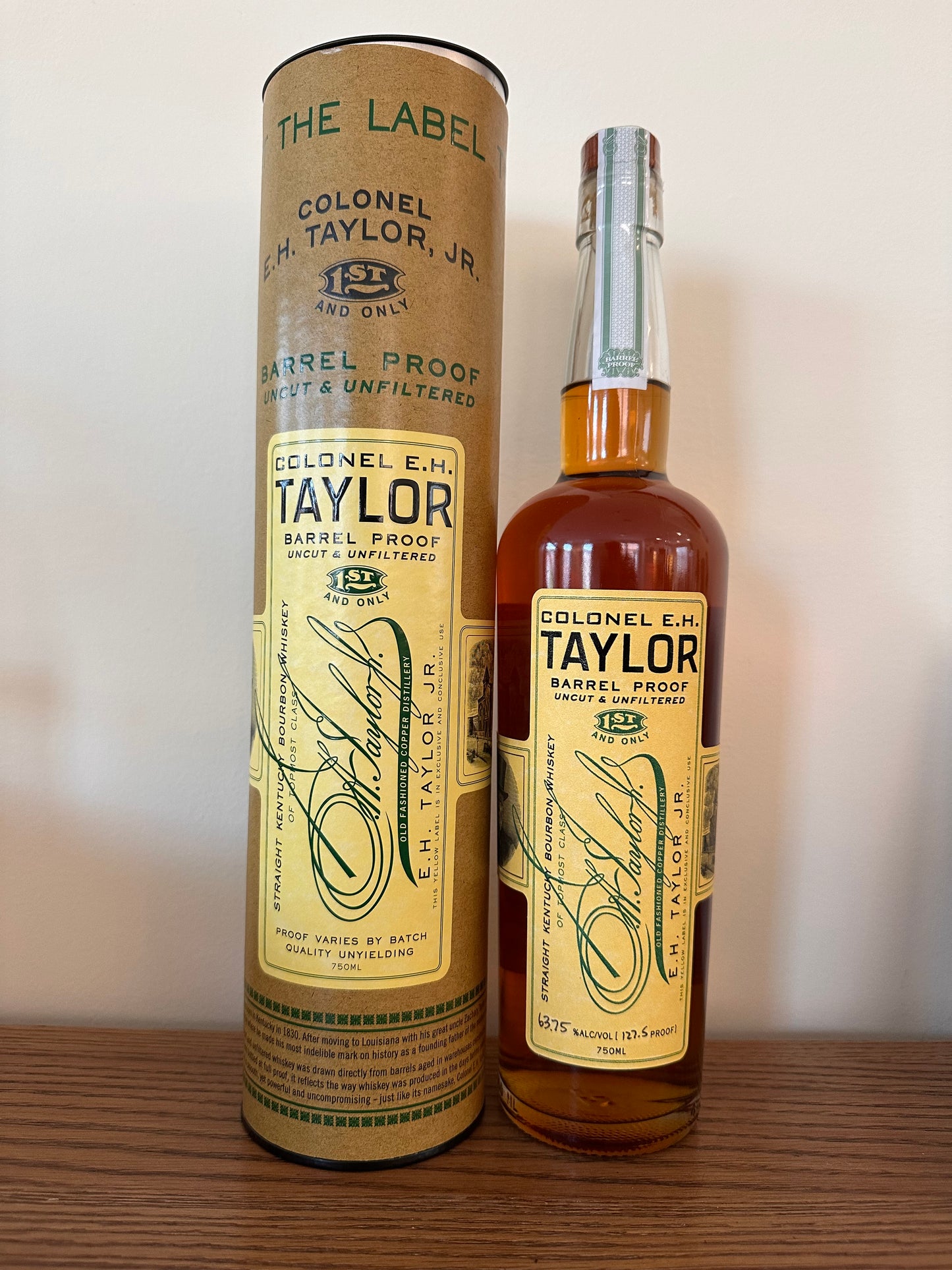 Colonel E.H. Taylor Barrel Proof Batch 5 Uncut & Unfiltered Kentucky Straight Bourbon Whiskey 750ml